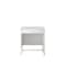 James Martin Vanities Athens 30in Countertop Unit, Glossy White w/ 3 CM Carrara Marble Top E645-DU30-GW-3CAR - alternate 1